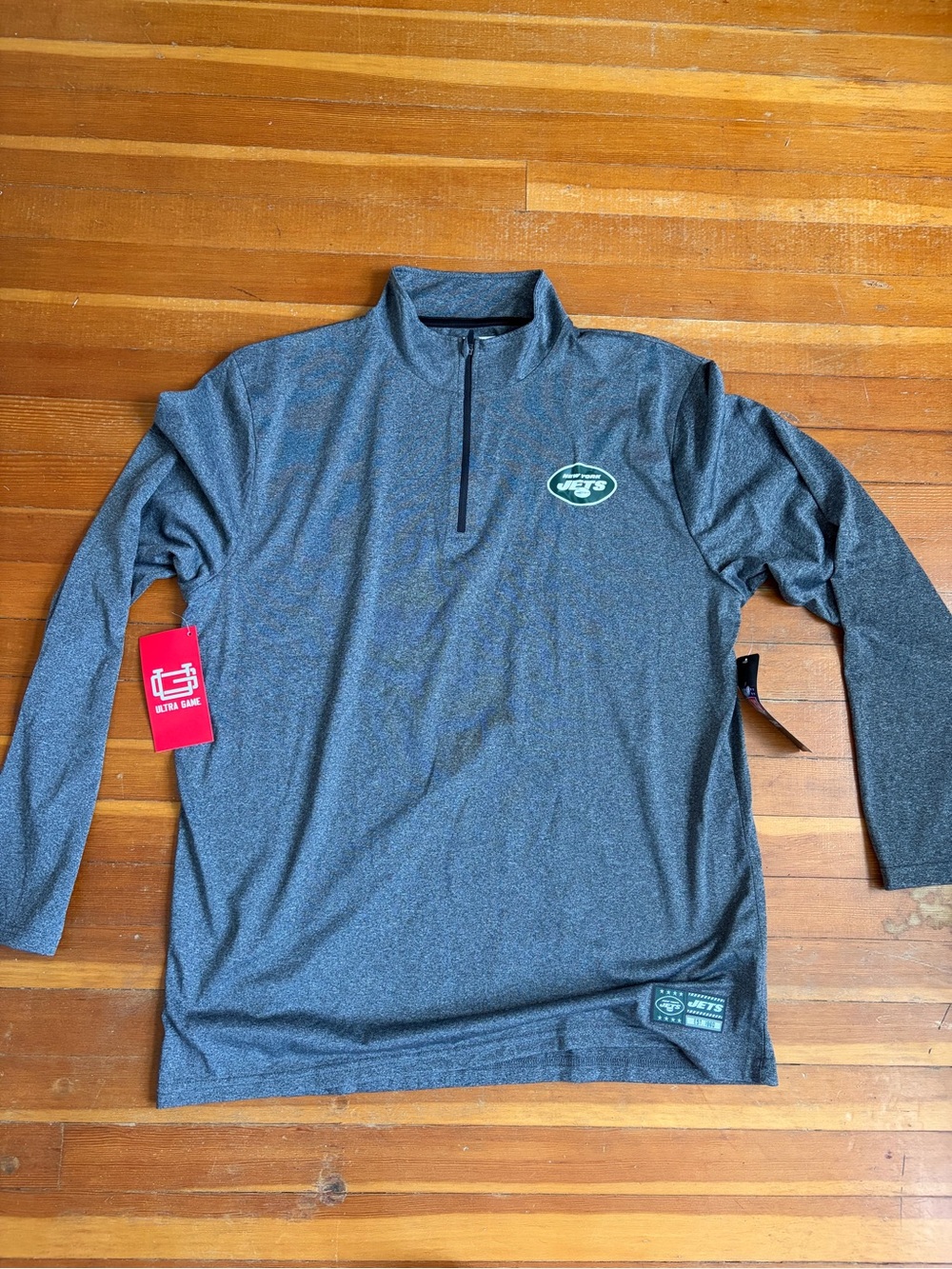 New York Jets Quarter-Zip Pullover